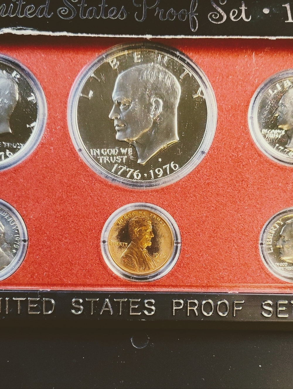 1976-S Proof Set 6 Coins 200th Anniversary Complete